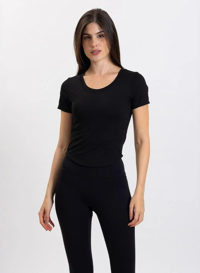 شايبس بلوزة قصيرة نحت الجسم